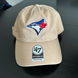 Toronto Blue Jays Beige ‘47 CLEAN UP Hat